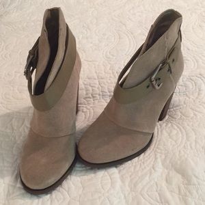 Size 6 booties never worn.